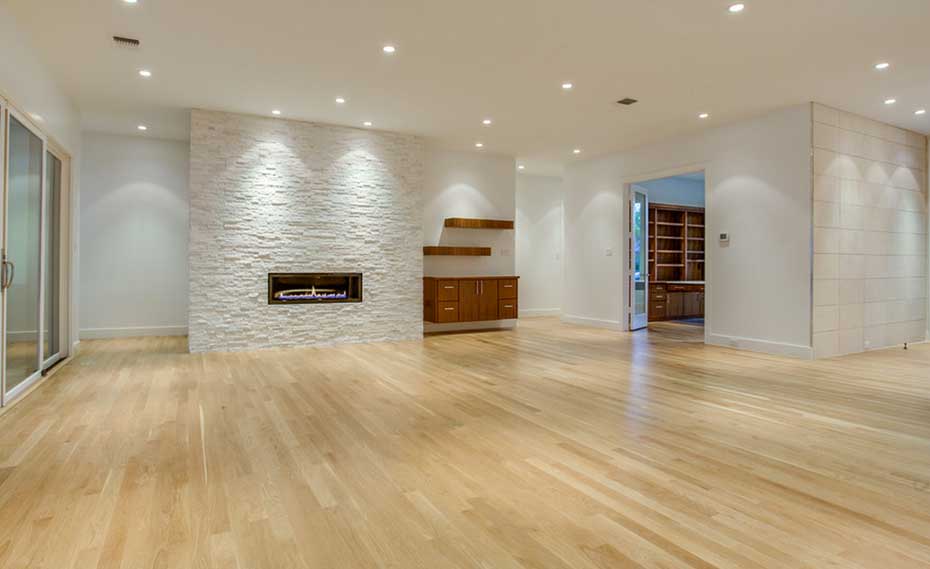 White Quartz Stone Fireplace